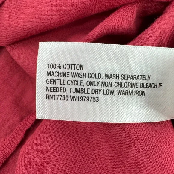 Puff Long Sleeve Banded Collar Neck Blouse Universal Thread Cottagecore XL NWT - Picture 13 of 13